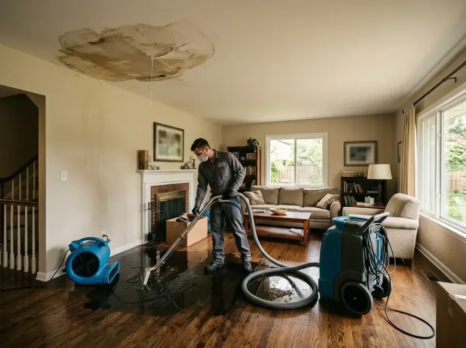 attic-pipe-burst-ceiling-drip-008 — frequently asked questions, Water Damage Restoration & Carpet Care in Lexington, MN